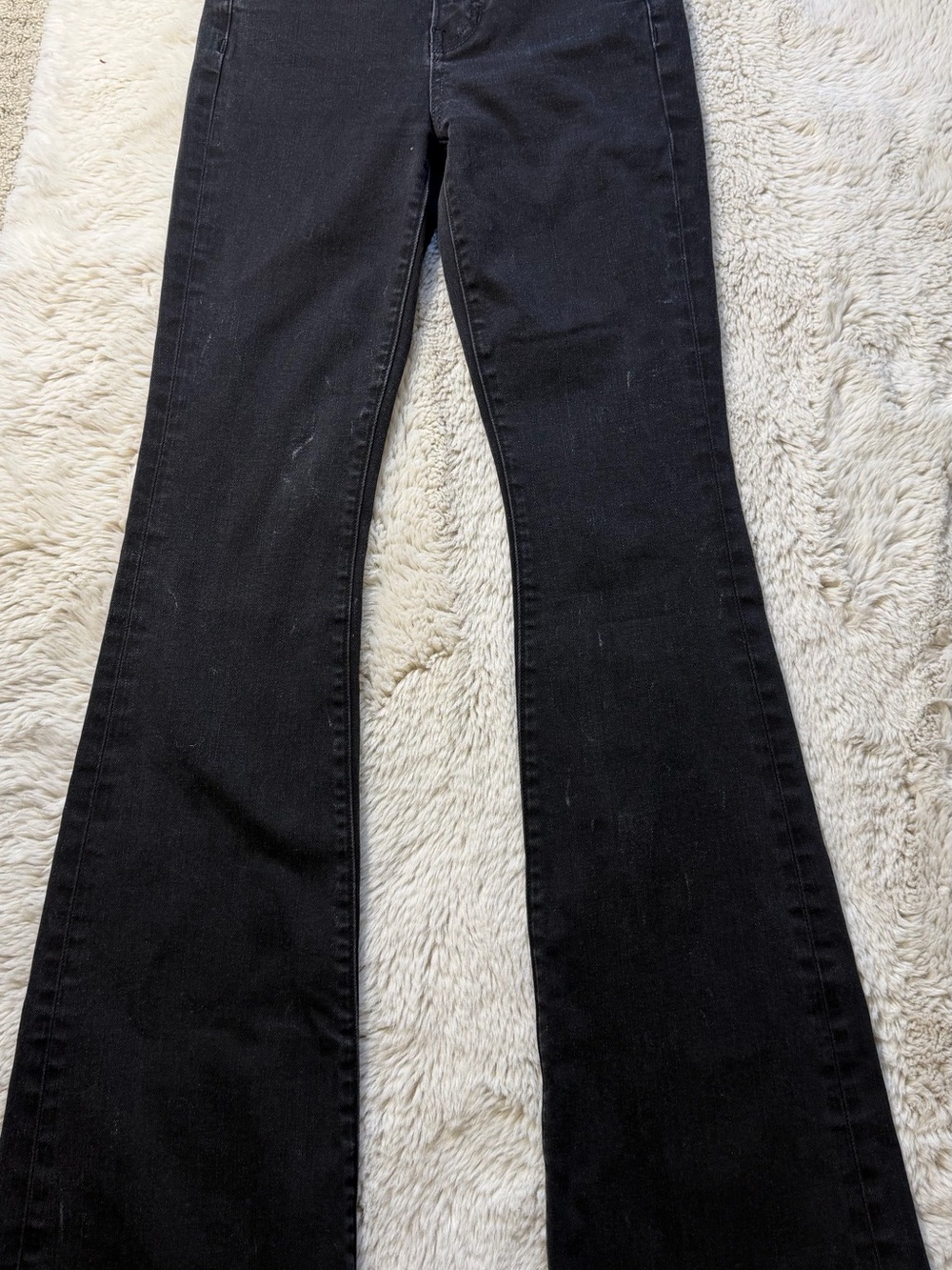 Veronica Beard Black Flared Jeans